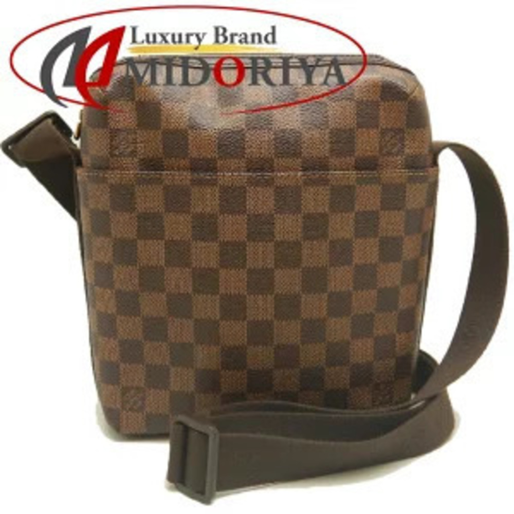 Louis Vuitton Damier Trotta Beaucoup Shoulder Bag Canvas Leather Ebene Brown